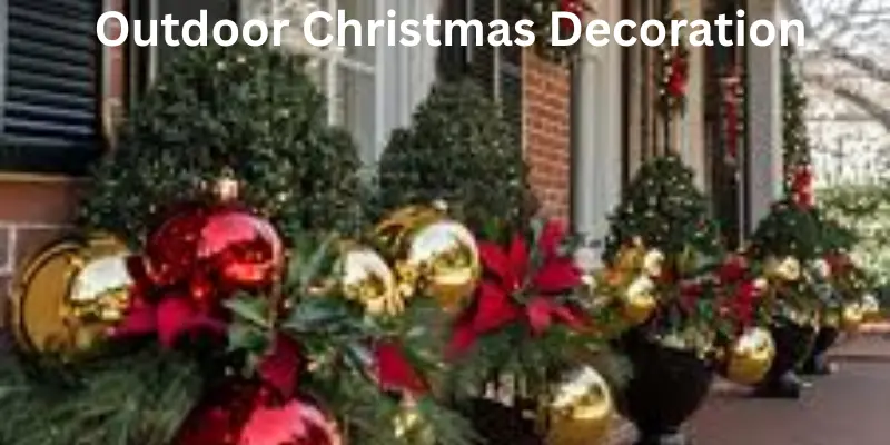 Outdoor christmas decoration..