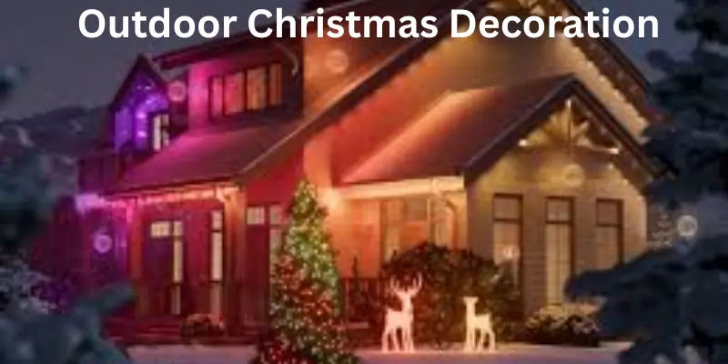 Outdoor christmas decoration