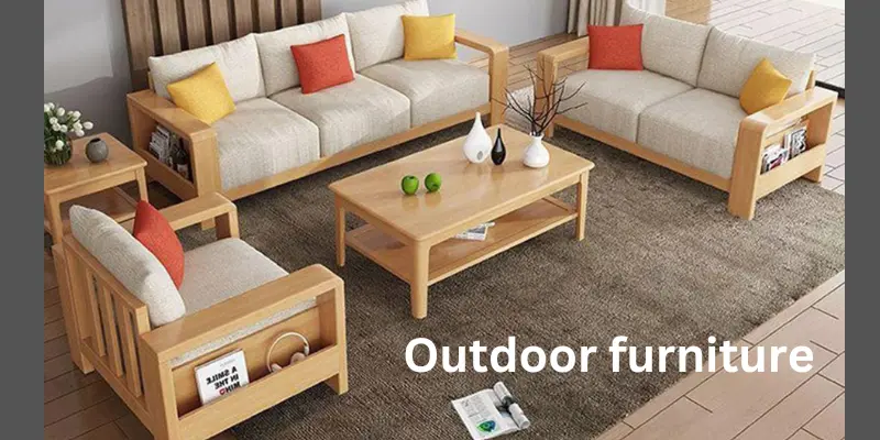 Outdoor furniture setting