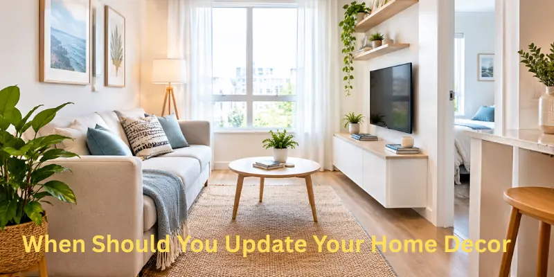Refreshed home interior with updated decor and furnishings